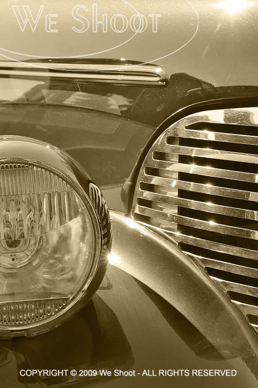 automotive image headlight grille